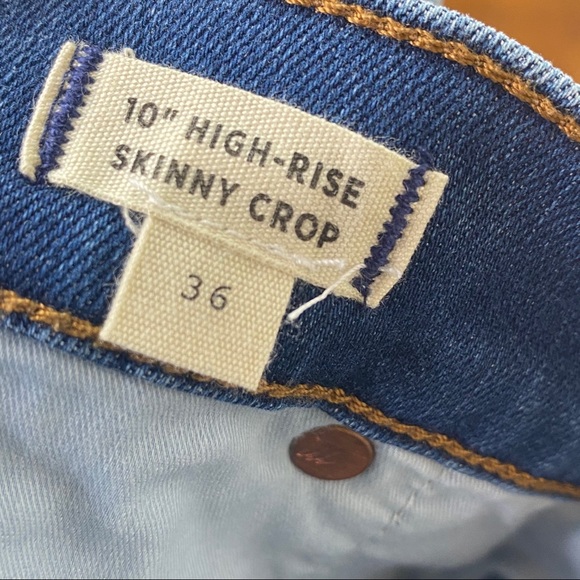NWT Madewell 10” High Rise Button Fly Skinny Jean - Picture 11 of 13